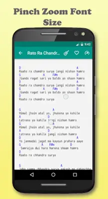 Lyrics & Chords  Nepali android App screenshot 3